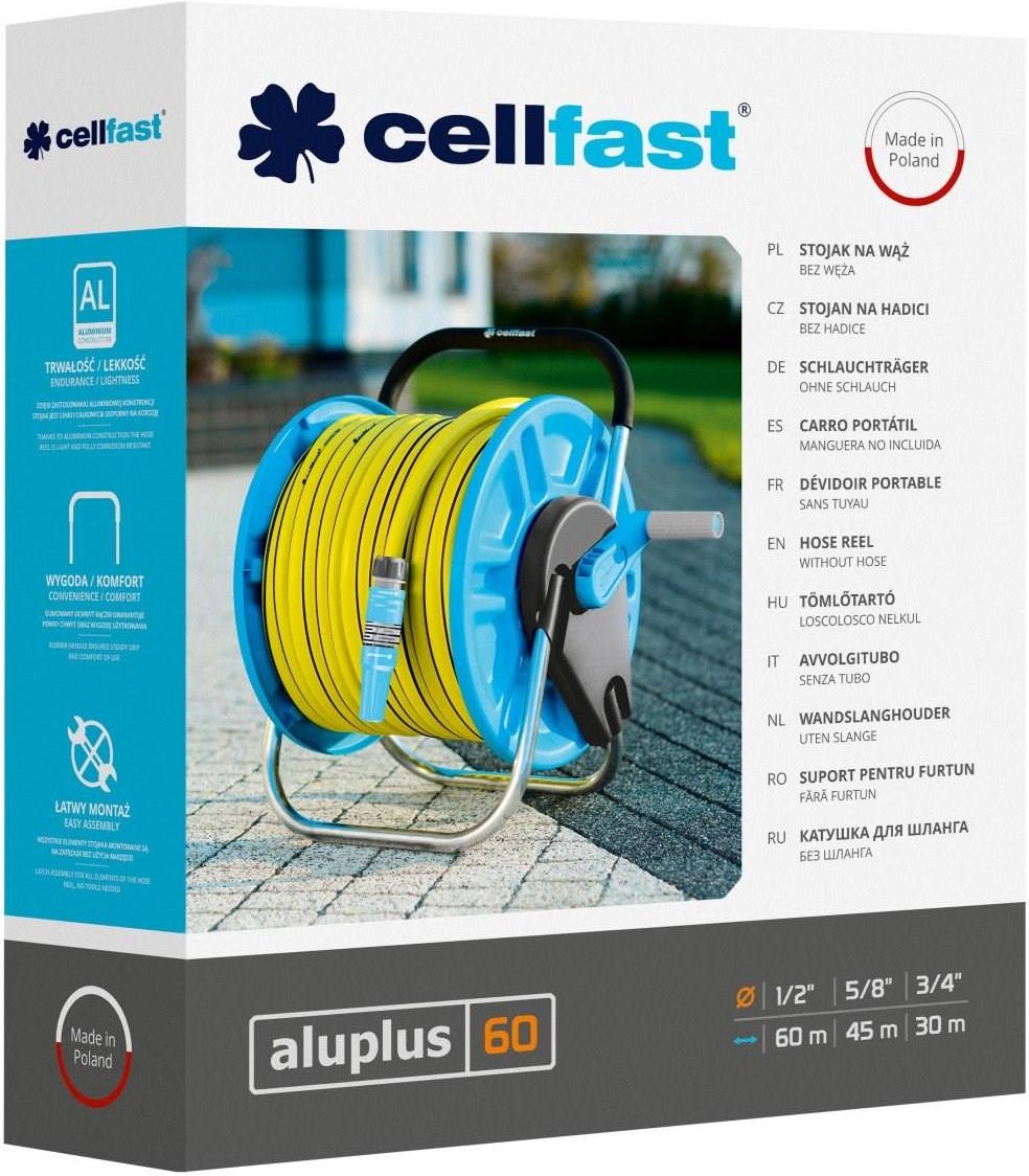 Cellfast Stojak na wąż ALUPLUS 1/2" 60m (55160)