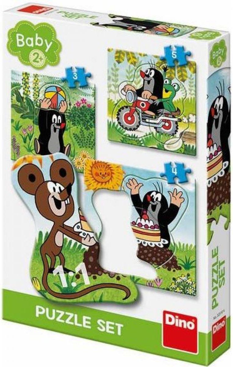 Dino Krecik Puzzle Baby 3w1 - Ceny i opinie - Ceneo.pl