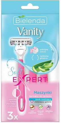Bielenda Vanity Soft Expert Maszynki Damskie Do Golenia 3Szt.