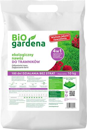 Bio Gardena Nawóz Do Trawników Eco 10Kg