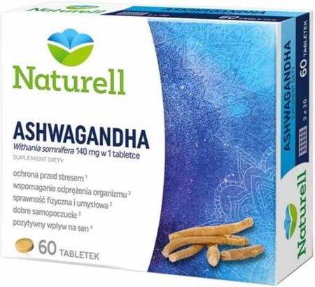 Tabletki Zestaw Naturell Ashwagandha 6 x 60 szt.