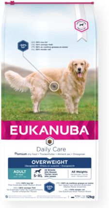 Eukanuba Daily Care Overweight dla dorosłych psów z nadwagą 12kg