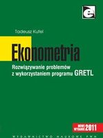 Zdjęcie Ekonometria. Rozwiązywanie problemów z wykorzystaniem programu GRETL - Nowy Sącz