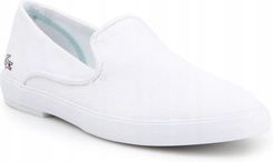 Zdjęcie Białe Tkanina Buty Kobiety Trampki Lacoste r.36 - Koszalin