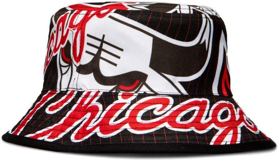 Mitchell & Ness Nba Chicago Bulls Neo Cycle Reversible Bucket Hat