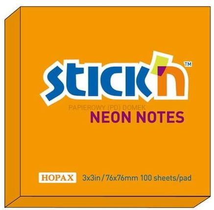 Stick'N Notes Samoprzylepny 76X76 Pomar-Neon. Stick N