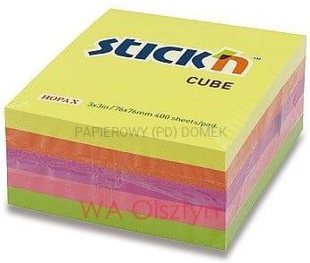 Stick'N Notes S-Prz.75X75/400K.mix Neon Stick N