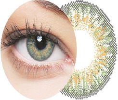 Zdjęcie Clear Lab Clear Color 55 Kolorowe Soczewki Kontaktowe Zielone -0.50 2 Szt.  - Żywiec