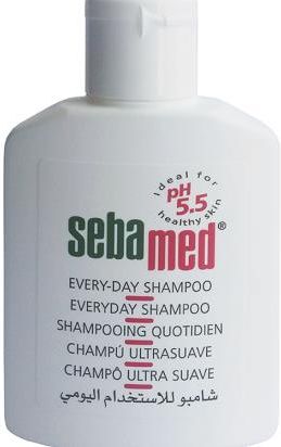 SEBAMED szampon do użytku codziennego do włosów normalnych, opakowanie podróżne, 50 ml