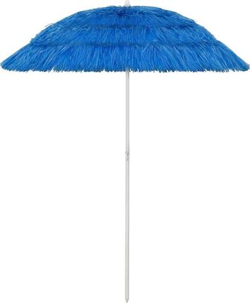 Vidaxl Parasol Plażowy Niebieski 180cm