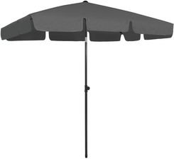Zdjęcie Vidaxl Parasol Plażowy Antracytowy 200X125cm - Rumia