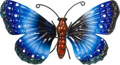 Saska Garden Motyl Dekoracyjny 26cm Niebieski - Dekoracja ogrodu
