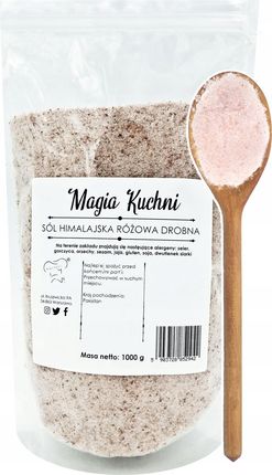 Magia Kuchni Sól himalajska różowa drobna 1kg
