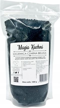 Magia Kuchni Soczewica czarna beluga 1kg