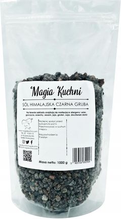 Magia Kuchni Sól himalajska czarna gruba 1kg