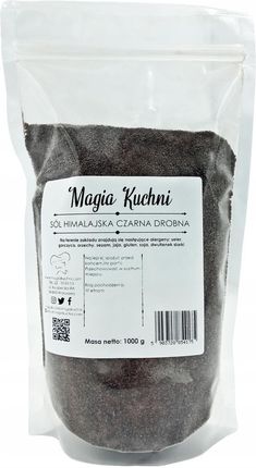 Magia Kuchni Sól himalajska czarna drobna 1kg