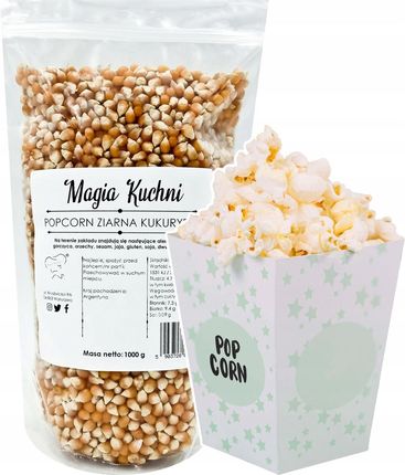 Magia Kuchni Popcorn ziarna kukurydzy 1kg