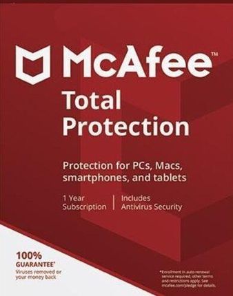 McAfee Total Protection - 1 Year Unlimited Devices Key
