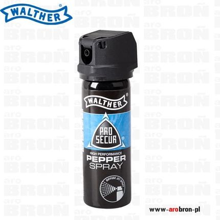 Walther Gaz Pieprzowy Pro Secur 74Ml Oc Uv Rmg 2.2015 Spray Stożkowy
