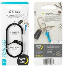 Zdjęcie Nite Ize Karabińczyk G-Series 4 Black Gs4-01-R6 (21202)Sp - Kłecko