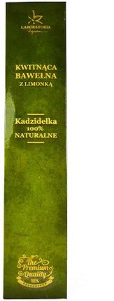 Laboratoria Zapachu Kadzidełka Premium Kwitnąca Bawełna Z Limonką 8Szt. 1308593
