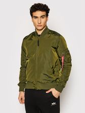 Alpha Industries Kurtka bomber MA 1 Tt 191103 Zielony Regular Fit