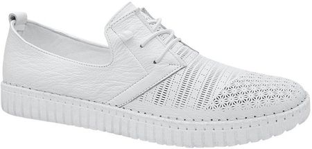 Komfortowe Półbuty ARTIKER 46C2175 Białe Sneakersy