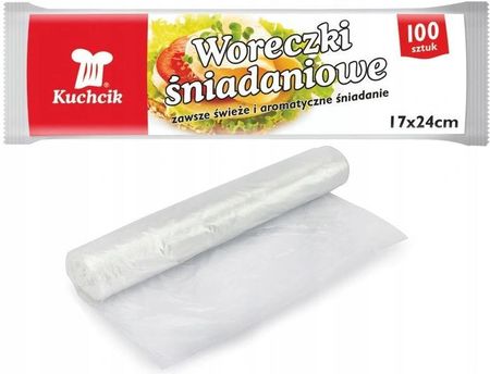Woreczki Śniadaniowe Foliowe Torebki Worki 100szt.