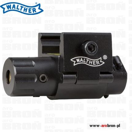 Walther Celownik Laserowy Microshot Laser (Msl) Do Wiatrówki Na Szynę 22Mm Włącznik Standardowy Baterie W Zestawie