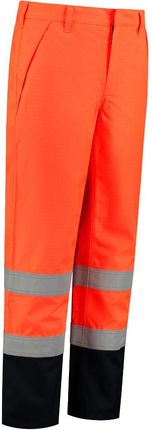 Dapro Protector Multinorm Spodnie przeciwdeszczowe Rozmiar XS Granatowy Pomarańczowe elementy odblaskowe 