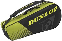 Dunlop SX Club Racketbag 3R Black Yellow 10295445