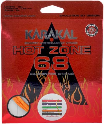 Karakal Hot Zone 68 Orange KA647ORANGE