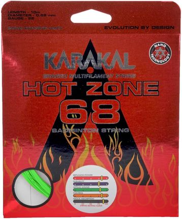 Karakal Hot Zone 68 Green KA647GREEN