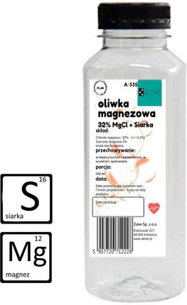 Alche Oliwka Magnezowa 32%, z Siarką 500 ml
