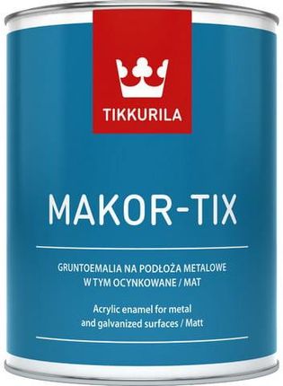 Tikkurila Makor-Tix Czerwony Tlenkowy 3L