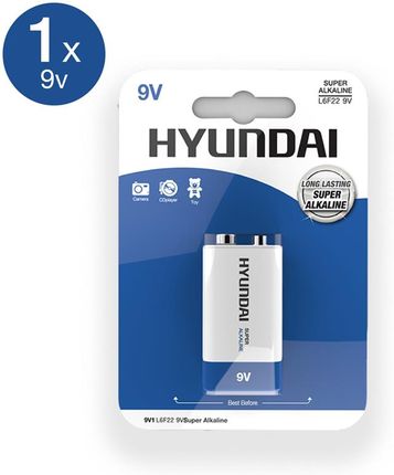 Hyundai Bateria Super Alkaline 9V