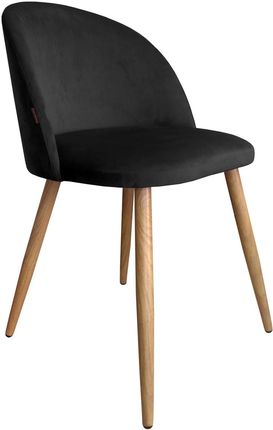 Krzesło Tapicerowane Colin W Kolorze Czarnym 9081