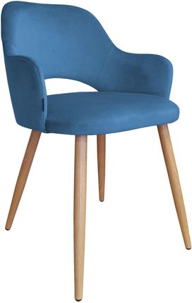 Krzesło Tapicerowane Milano W Kolorze Niebieskim 9097