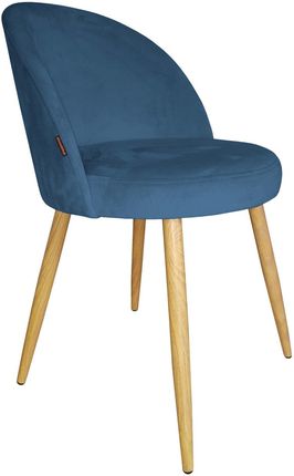 Krzesło Tapicerowane Trix W Kolorze Niebieskim 9129