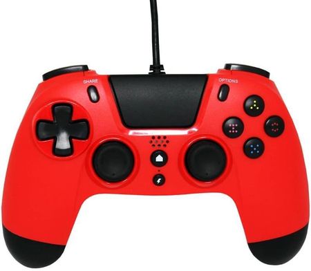 Gioteck VX4 S Pro Wired Controller PS4 PC (VX4PS4-43-MU) Czerwony