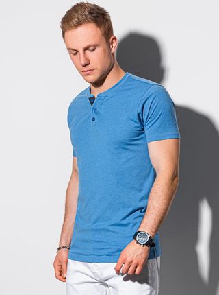 T shirt męski bez nadruku S1390 niebieski S - Ceny i opinie T-shirty i koszulki męskie SDPY T shirt męski bez nadruku S1390 niebieski S - Ceny i opinie T-shirty i koszulki męskie SDPY