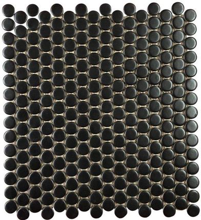 Netto Mozaika Gresowa Small Circles Black Mat 30X30