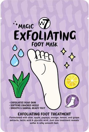w7 Magic Exfoliating Foot Mask Złuszczająca maska do stóp