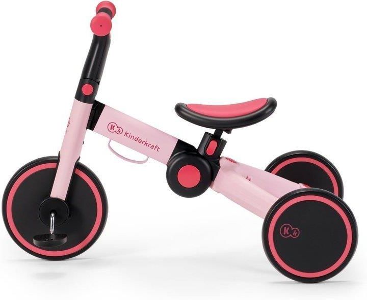 Kinderkraft Rowerek trójkołowy 4TRIKE różowy - zdjęcie 4 Kinderkraft Rowerek trójkołowy 4TRIKE różowy