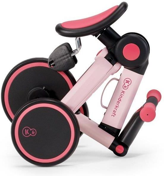 Kinderkraft Rowerek trójkołowy 4TRIKE różowy - zdjęcie 5 Kinderkraft Rowerek trójkołowy 4TRIKE różowy