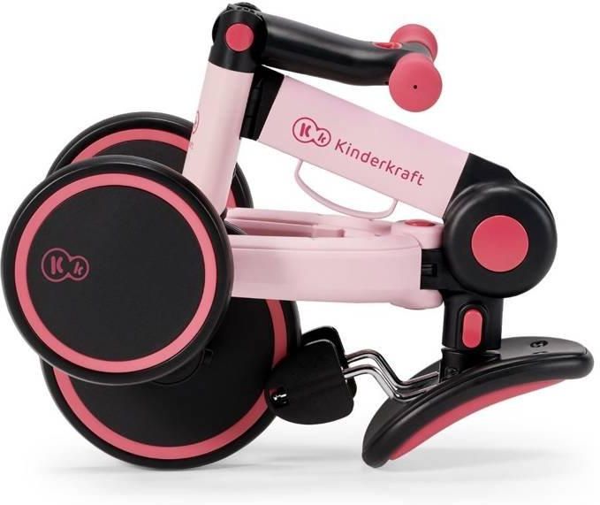 Kinderkraft Rowerek trójkołowy 4TRIKE różowy - zdjęcie 6 Kinderkraft Rowerek trójkołowy 4TRIKE różowy