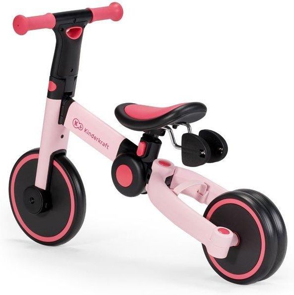 Kinderkraft Rowerek trójkołowy 4TRIKE różowy - zdjęcie 9 Kinderkraft Rowerek trójkołowy 4TRIKE różowy