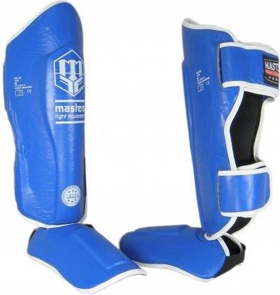 Masters Fight Equipment Nagolenniki Ns 30 (Wako Approved) Niebieskie L