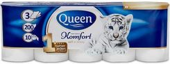 Zdjęcie Queen Papier Toaletowy Komfort 3 Warstwowy 10 Rolek - Sułkowice