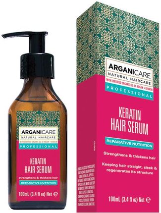 Arganicare Serum Z Keratyną Do Włosów Suchych I Zniszczonych 100 ml